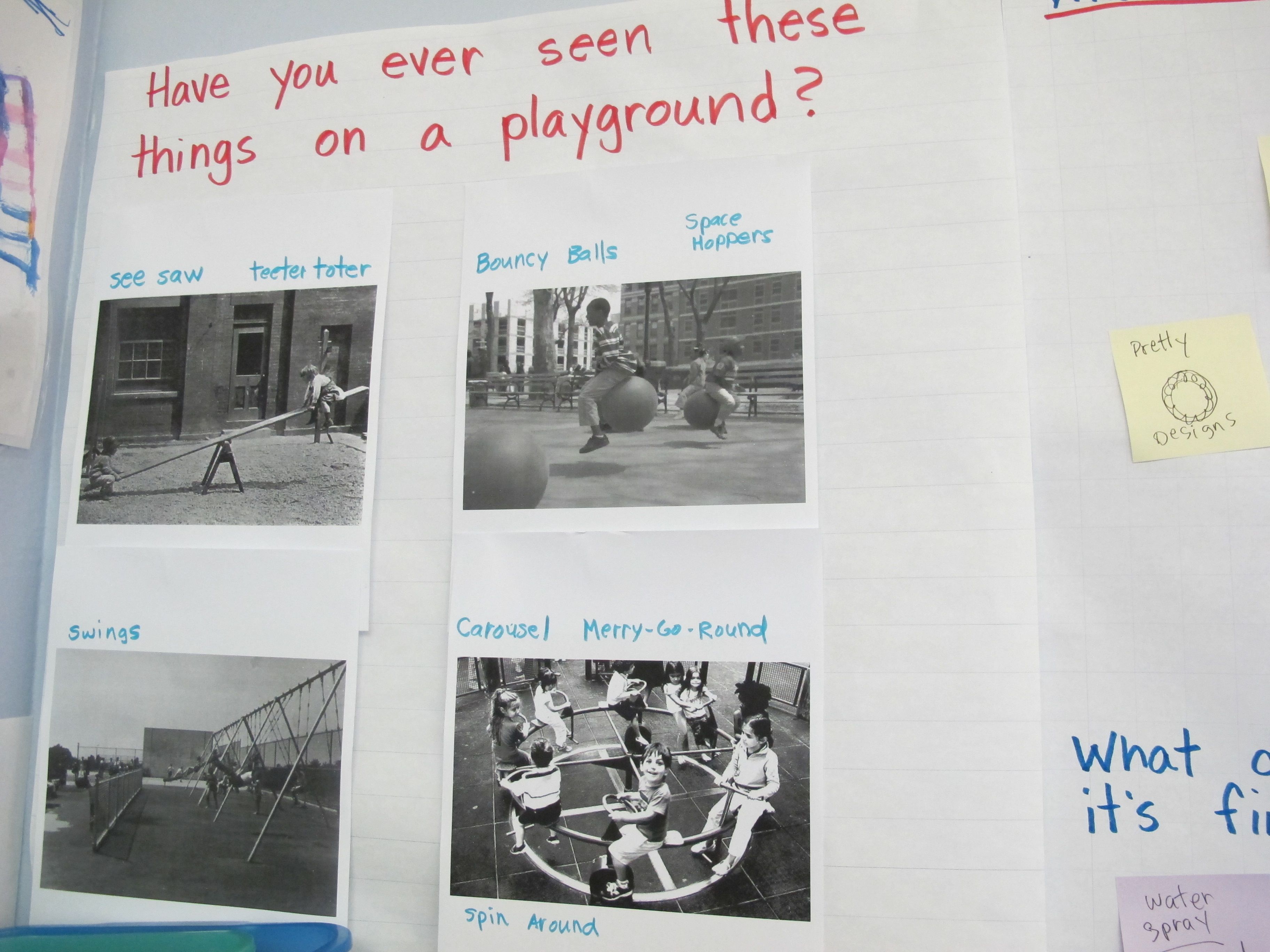 have you ever seen these on a playground