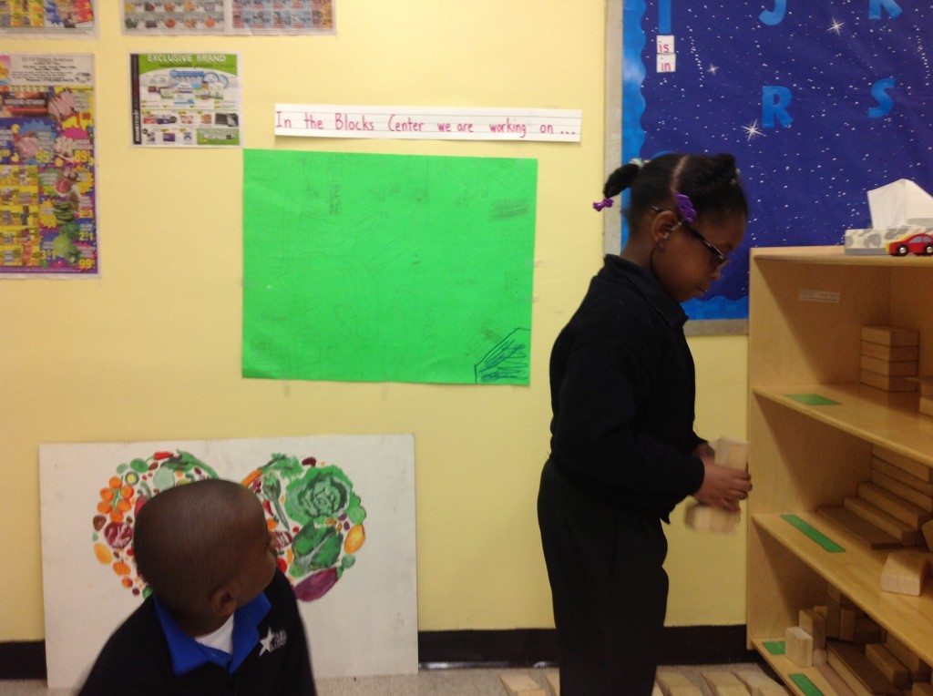 first grade plan for market building