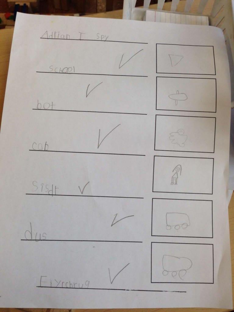 new I spy treasure hunt list