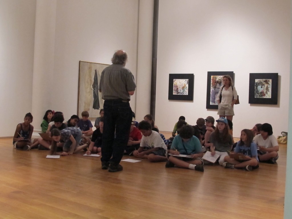 simon talking to group