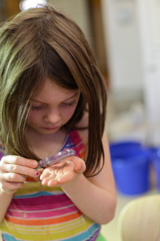 looking-at-worm-with-magnifying-glass